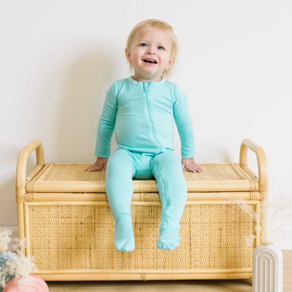 Kyte BABY Zippered Footie - Robin